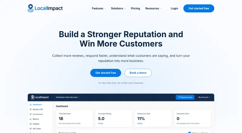 LocalImpact screenshot