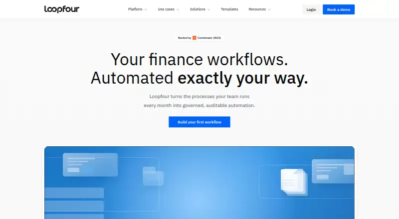 Loopfour Payment Reconciliation screenshot