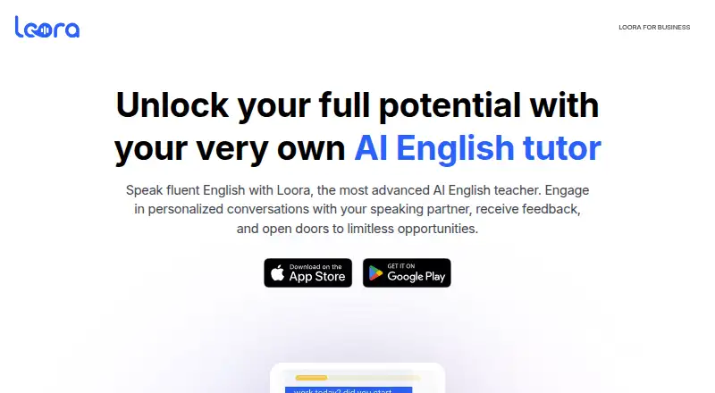 Loora screenshot