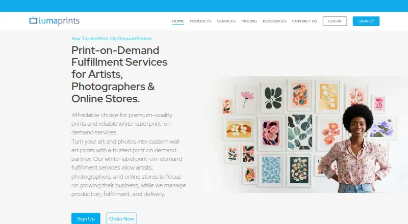 Lumaprints screenshot