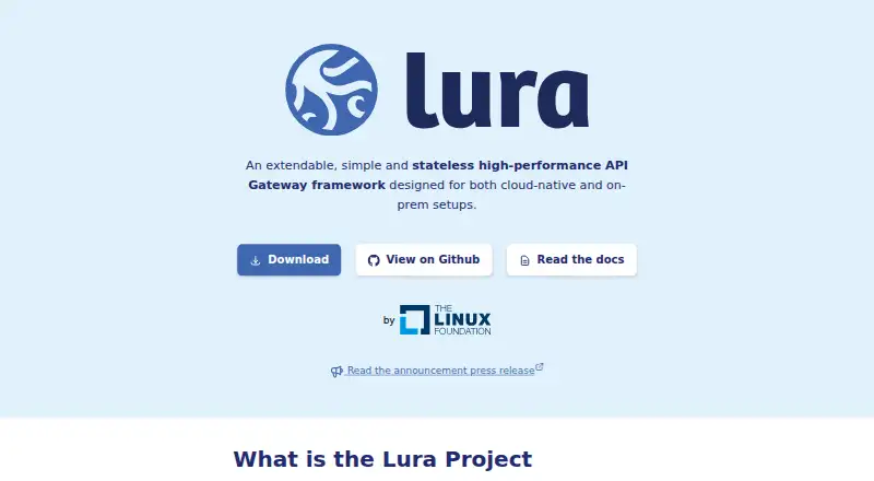 Lura screenshot