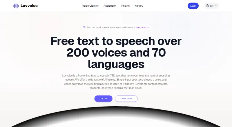 Luvvoice screenshot