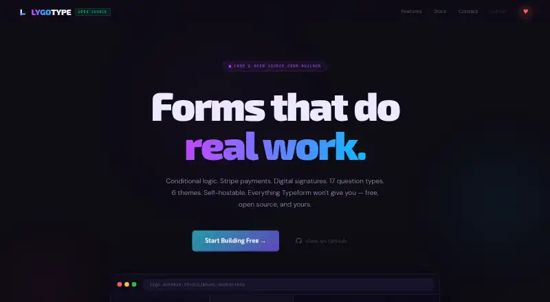 Lygotype screenshot