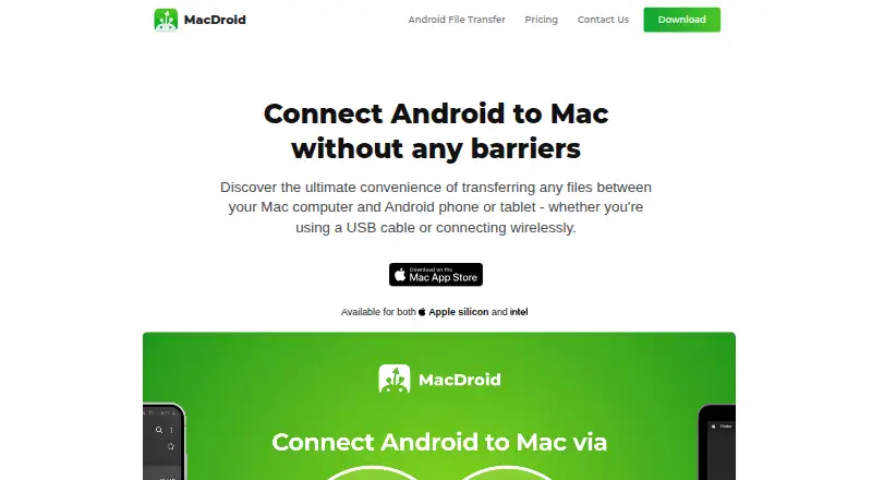 MacDroid screenshot
