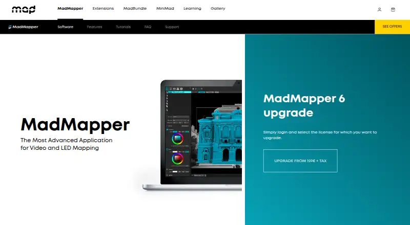 MadMapper screenshot