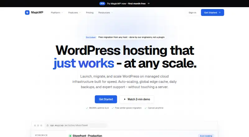 MagicWP screenshot