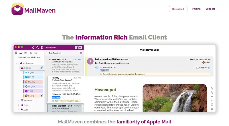 MailMaven screenshot