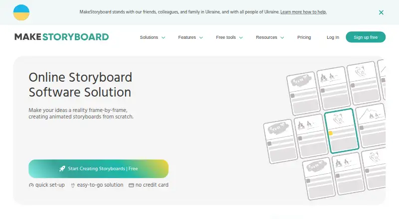 MakeStoryboard screenshot