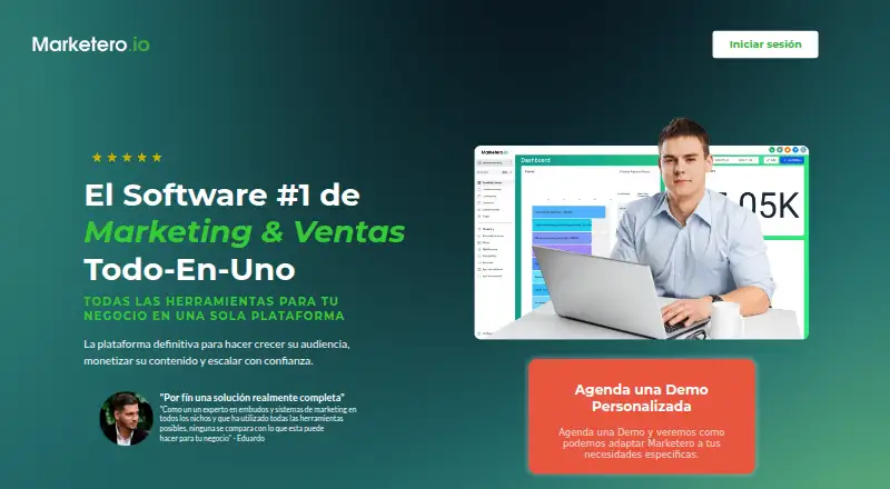 Marketero screenshot