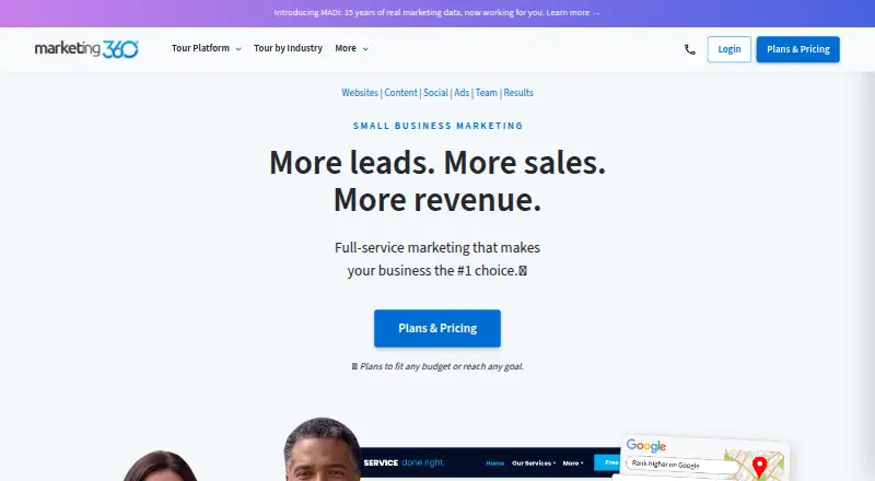 Marketing 360 screenshot