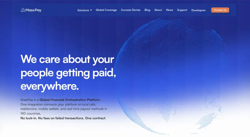 MassPay screenshot