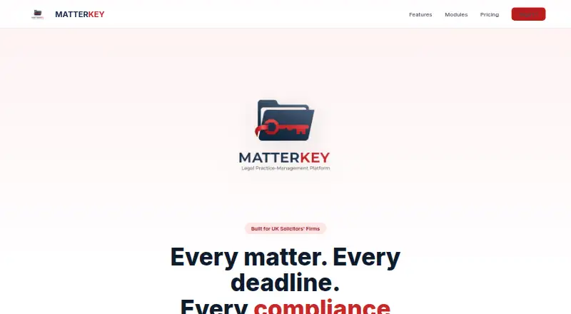 MatterKey screenshot