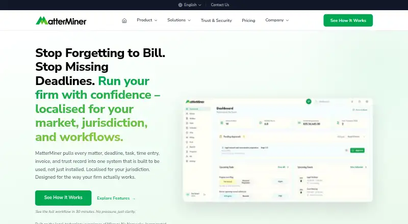 MatterMiner screenshot