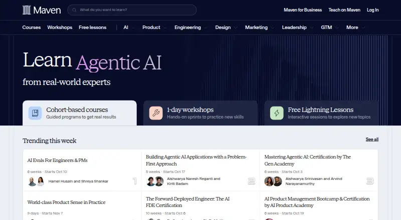 Maven screenshot