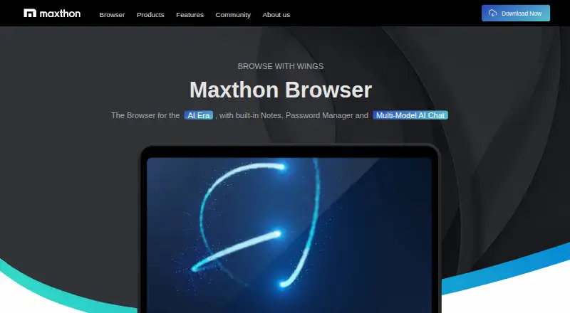 Maxthon screenshot