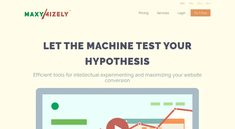 Maxymizely screenshot