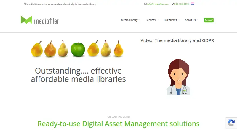 MediaFiler screenshot