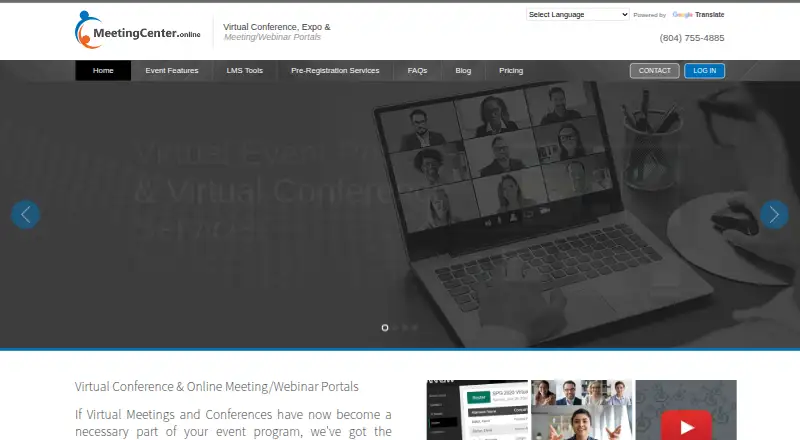 Meeting Center screenshot