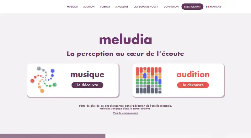 Meludia screenshot