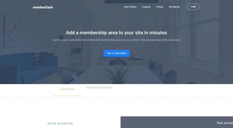 memberDash screenshot