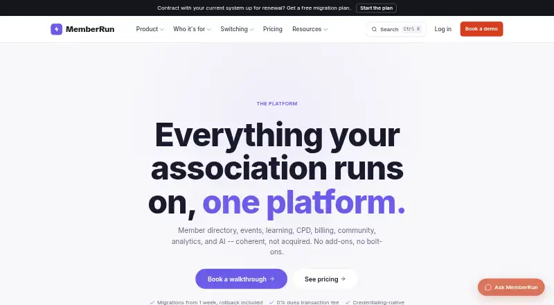 MemberRun screenshot