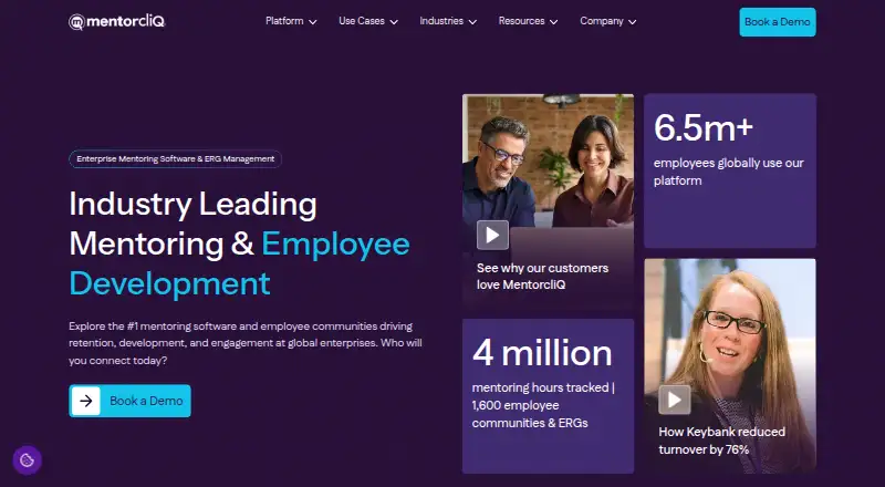 MentorcliQ screenshot