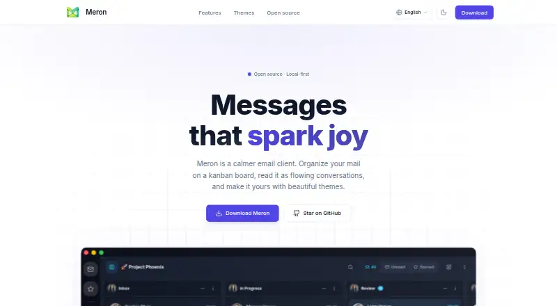 Meron screenshot