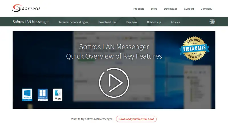 Softros LAN Messenger screenshot