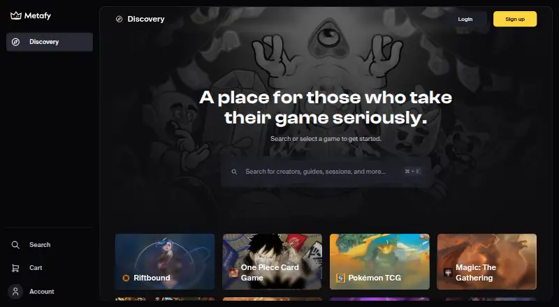 Metafy screenshot