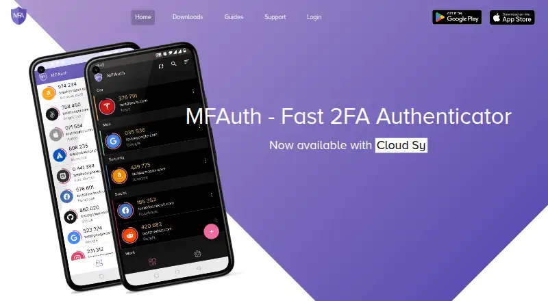 MFAuth screenshot