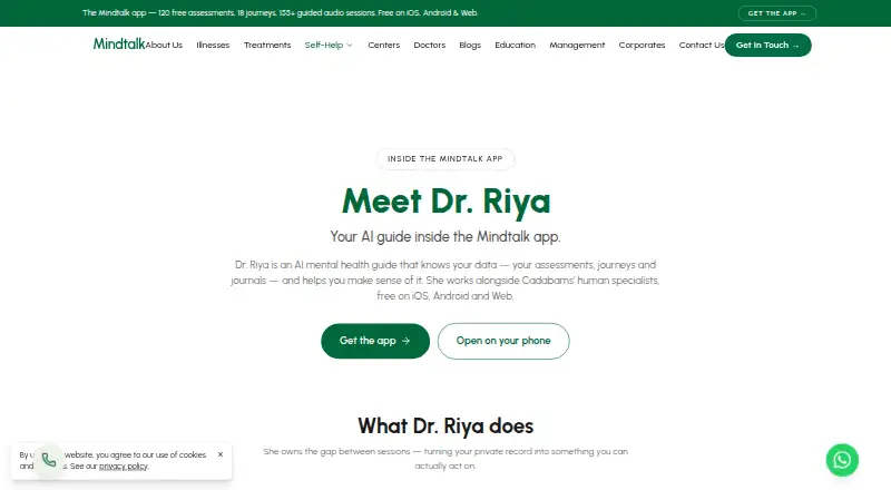 Dr. Riya by Mindtalk screenshot