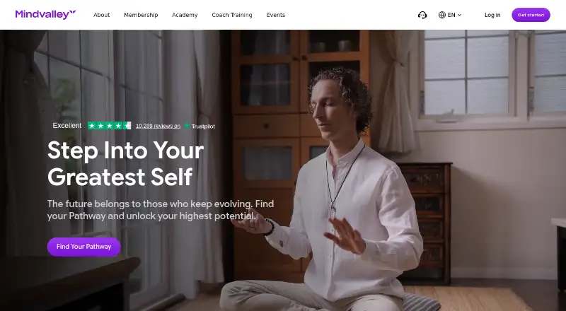 Mindvalley screenshot