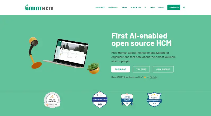 MintHCM screenshot