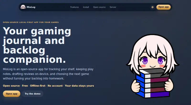 MioLog screenshot