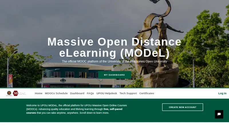 UPOU MODeL screenshot