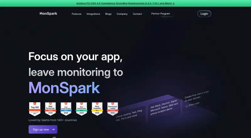 MonSpark screenshot