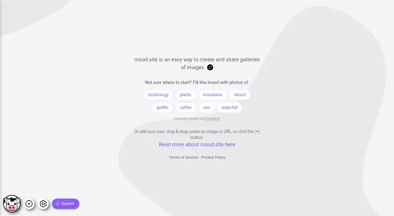 mood.site screenshot
