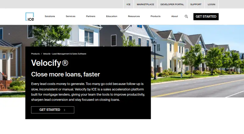 Velocify screenshot
