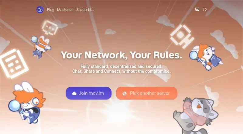 Movim screenshot