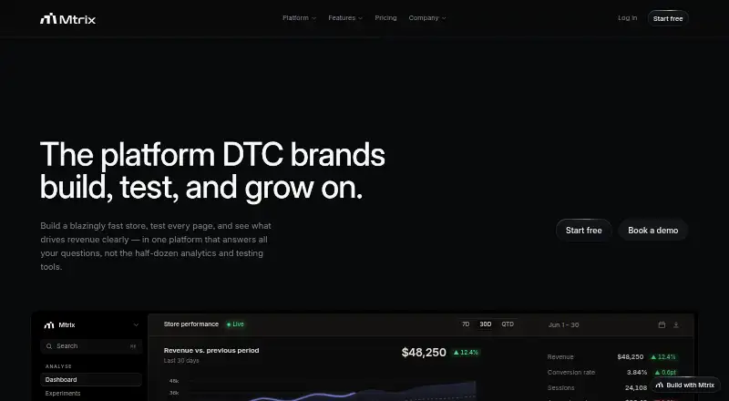 Mtrix screenshot