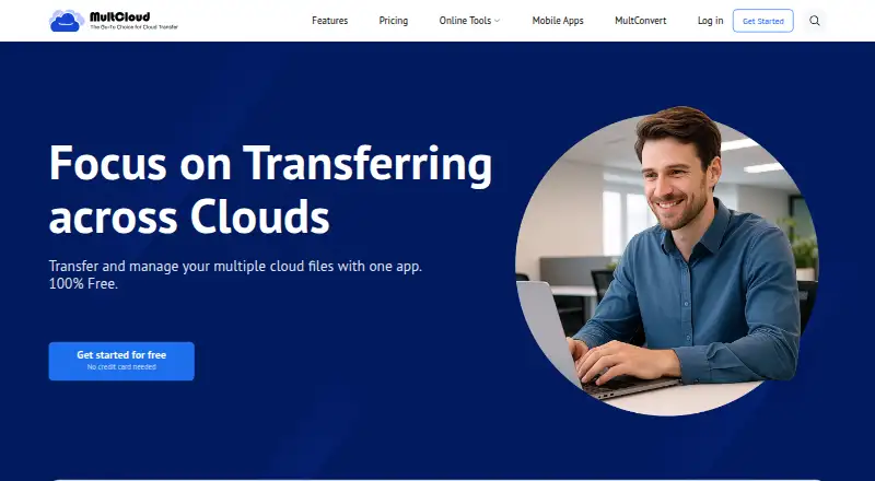 MultCloud screenshot