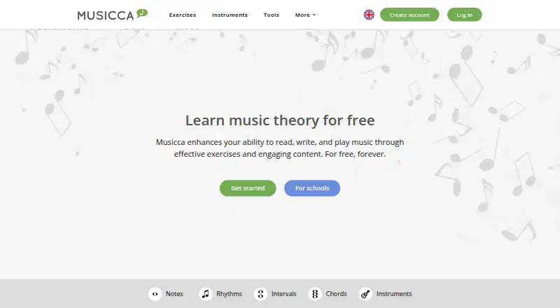 Musicca screenshot