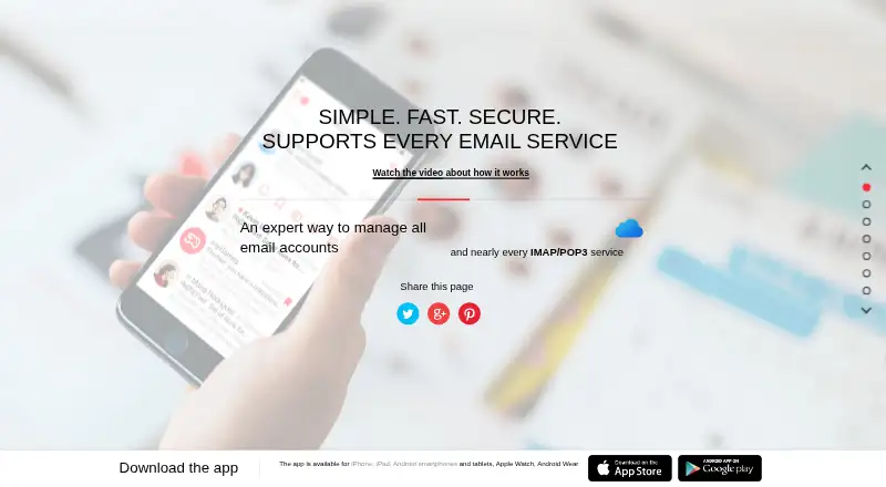 myMail screenshot