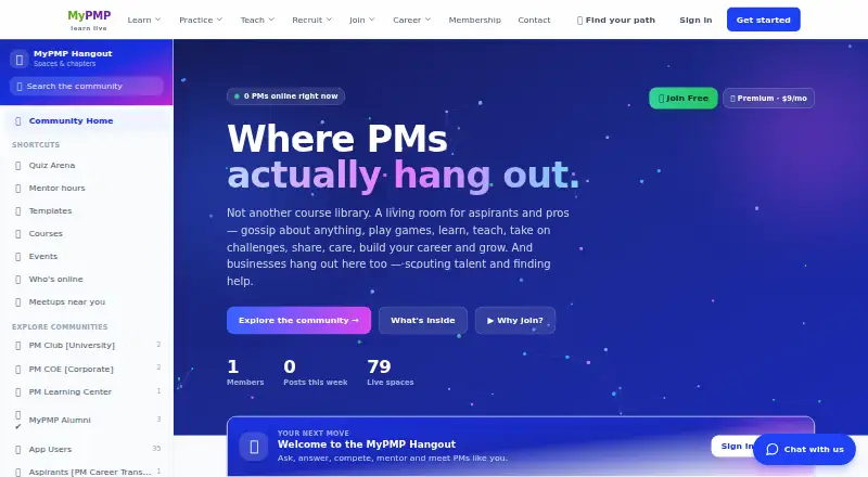 MyPMP screenshot