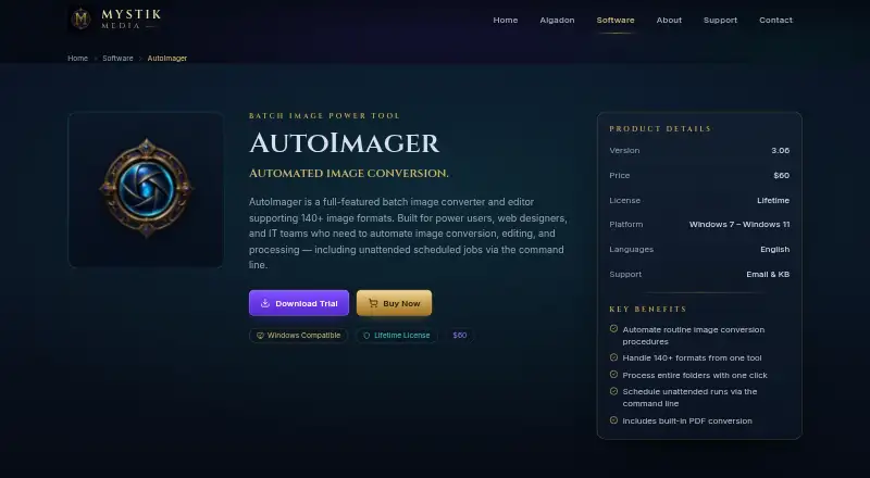 AutoImager screenshot