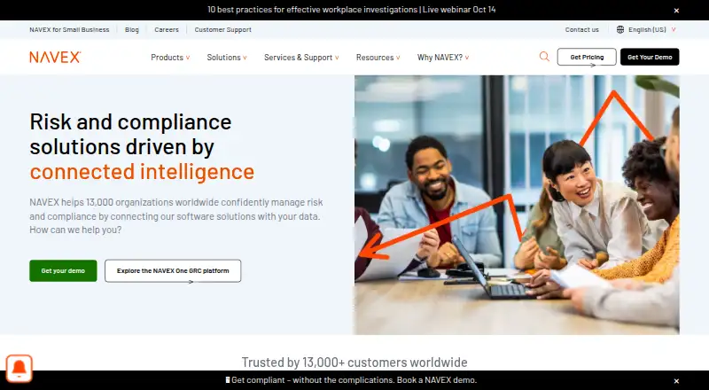 NAVEX Ethics and Compliance Training screenshot