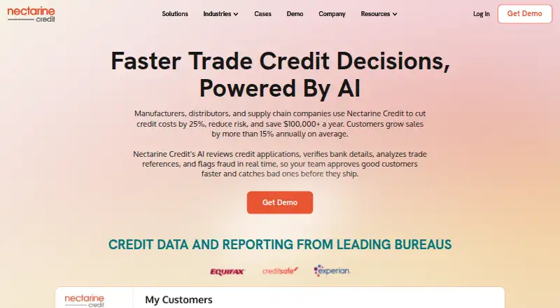 Nectarine Credit screenshot