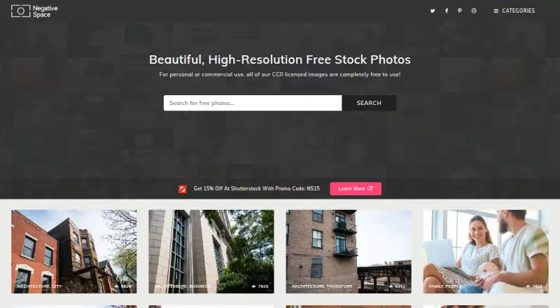 NegativeSpace screenshot