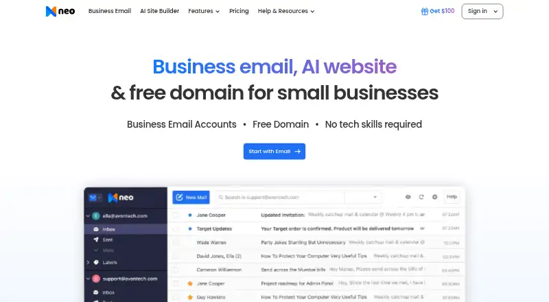 Neo Mail screenshot