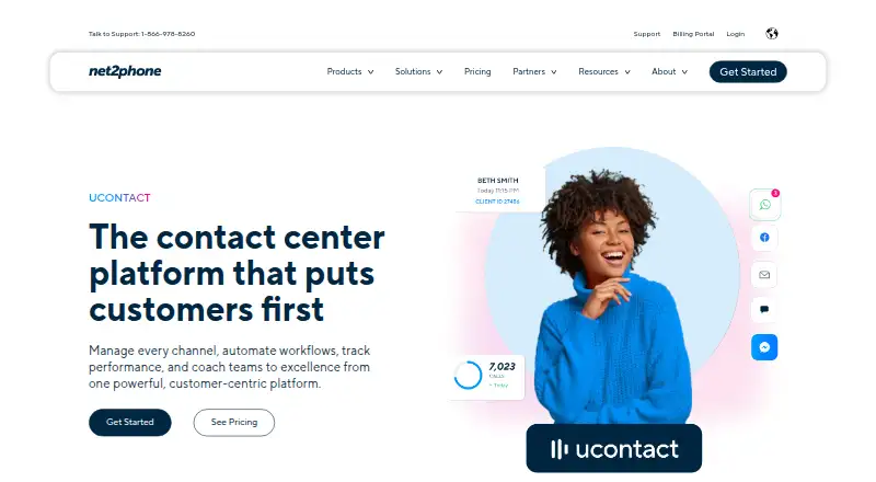 uContact screenshot